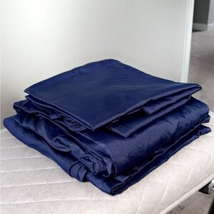 Queen bedsheet 100% Egyptian Satin Silk